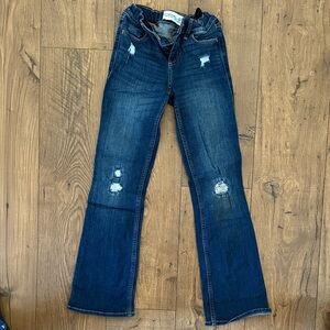Abercrombie Kids Dark Blue Straight Leg Jeans